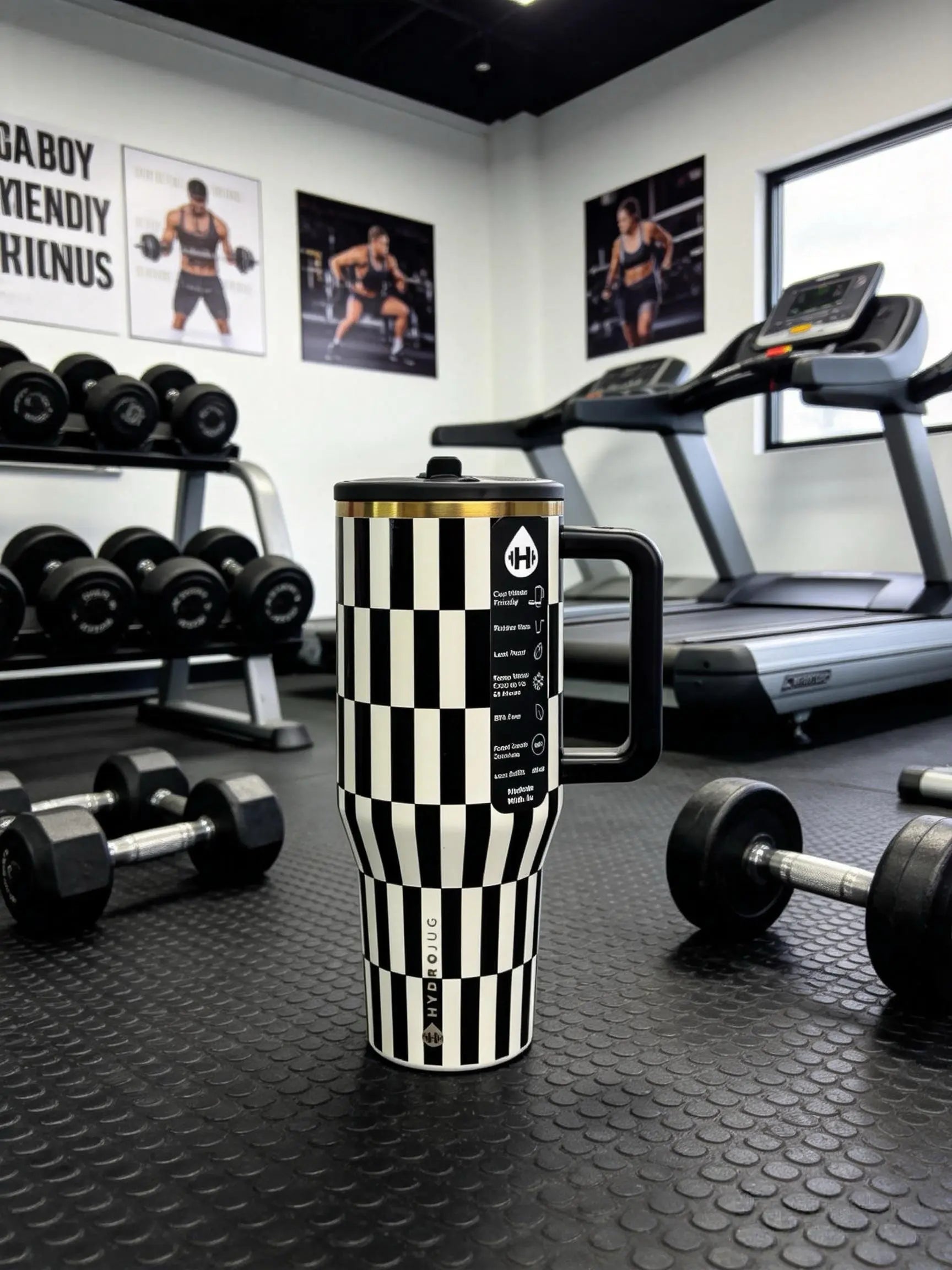Stanley 40oz Checkered Tumbler Cup