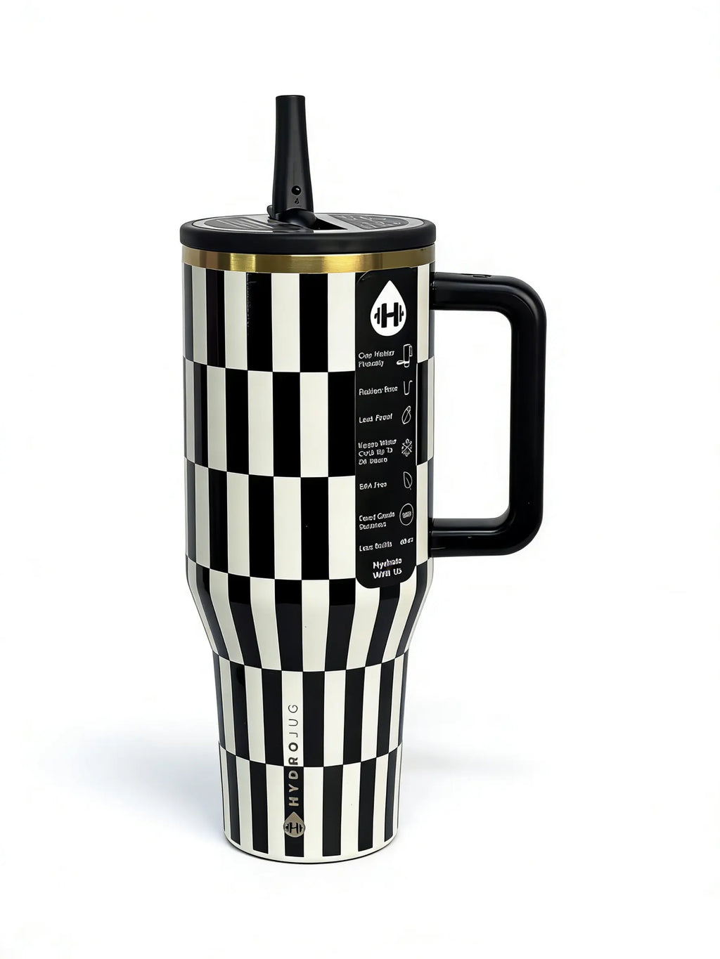 Stanley 40oz Checkered Tumbler Cup