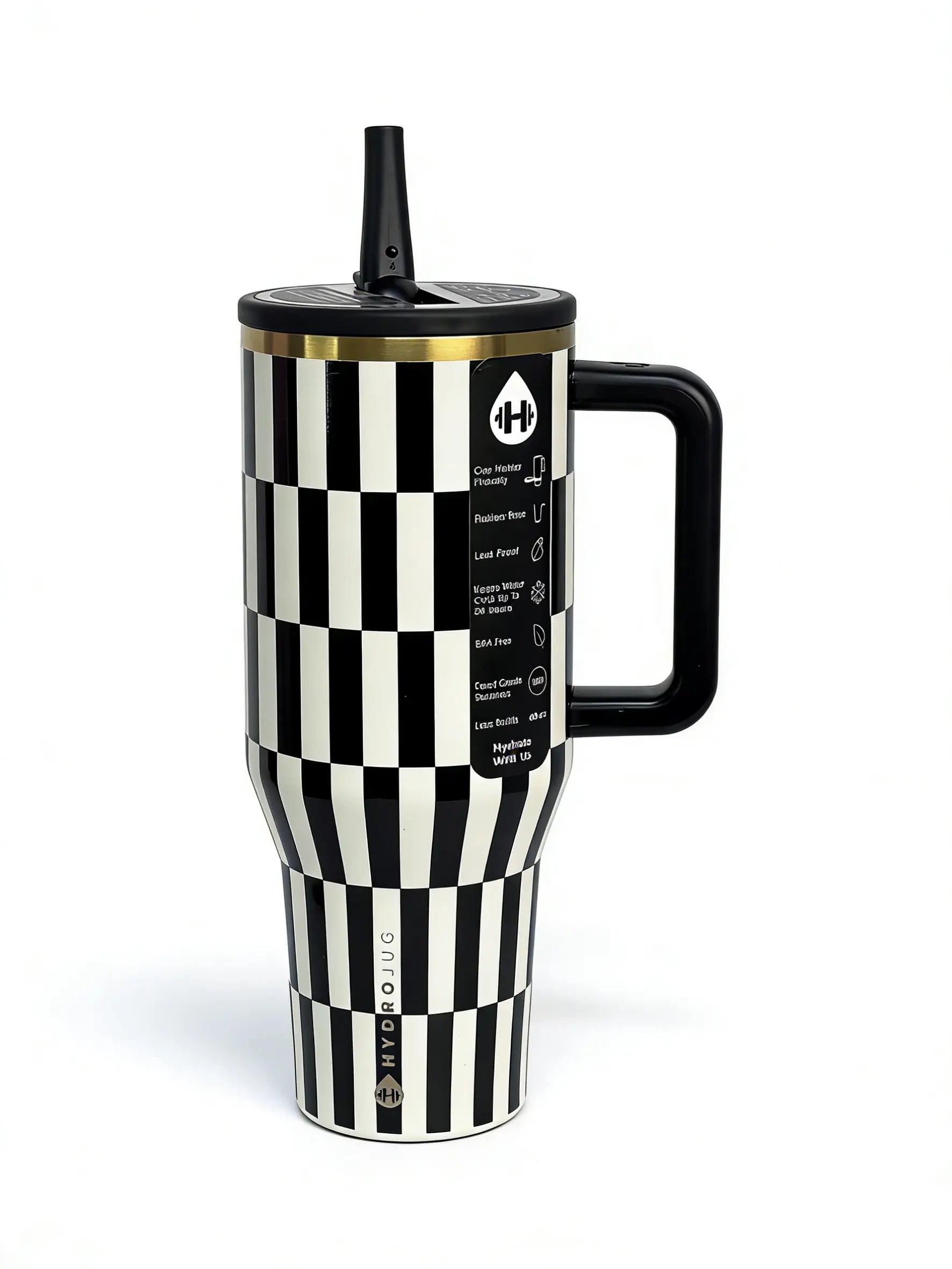 Stanley 40oz Checkered Tumbler Cup