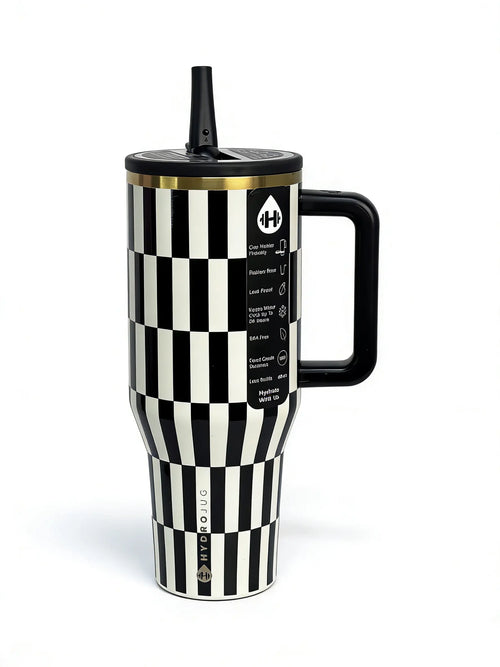 Stanley 40oz Checkered Tumbler Cup