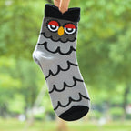 Cute 3D Animal Socks - Cotton Owl Women's Socks