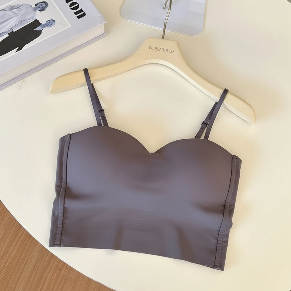 Silk Seamless French Vest