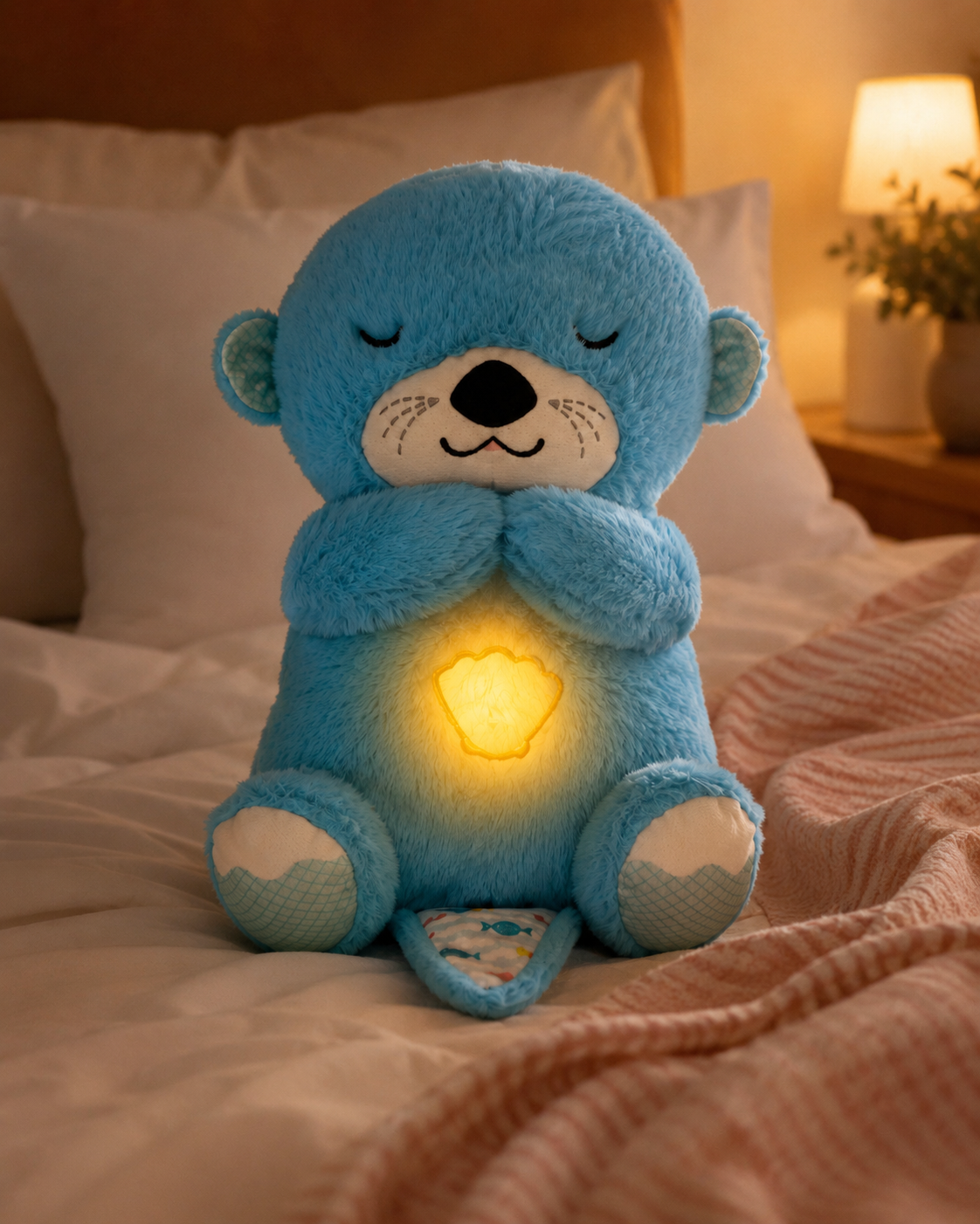 Breathing Glow Otter Comfort Plush - New Arrival