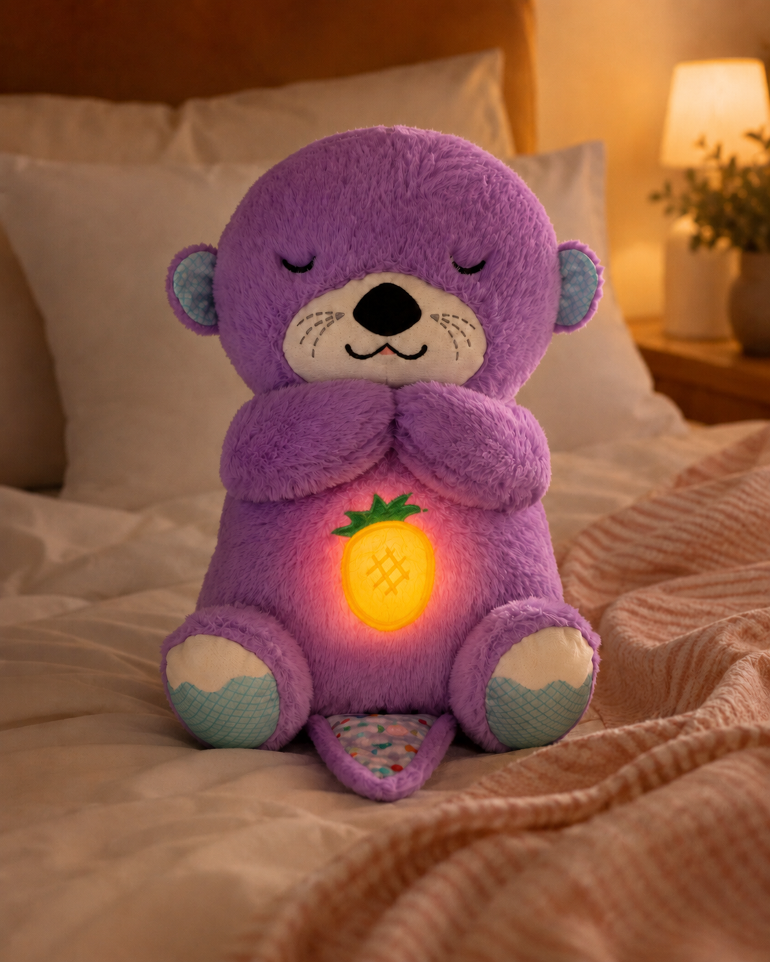 Breathing Glow Otter Comfort Plush - New Arrival