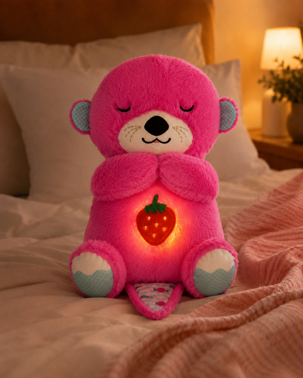 Breathing Glow Otter Comfort Plush - New Arrival