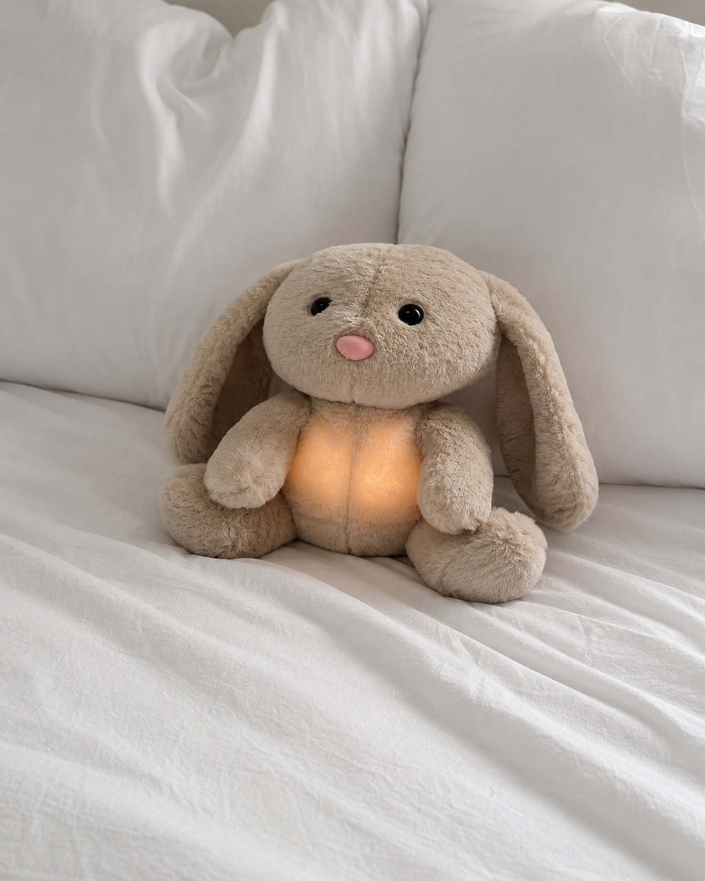 Breathing Bunny Soothing Plush