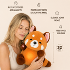 Breathing Red Panda Soothing Plush
