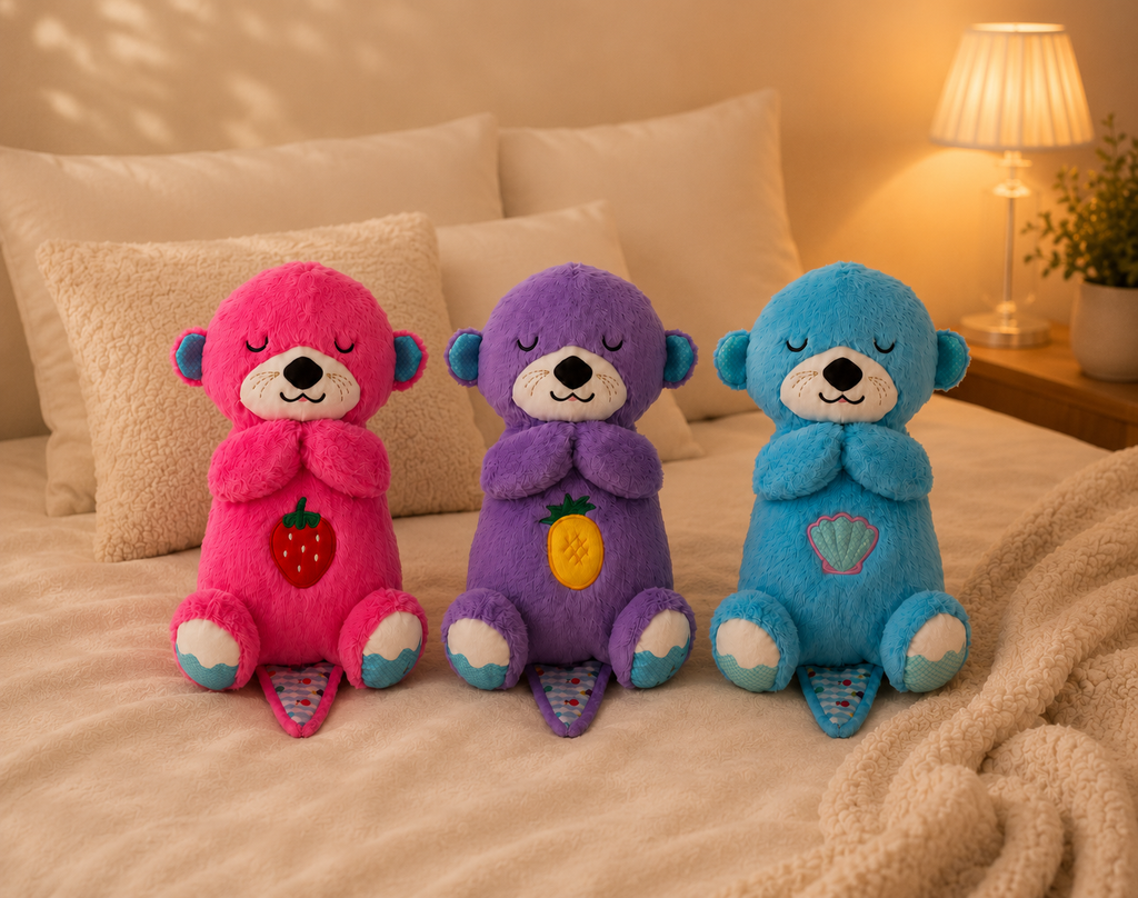 Breathing Glow Otter Comfort Plush - New Arrival
