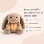 Breathing Bunny Soothing Plush