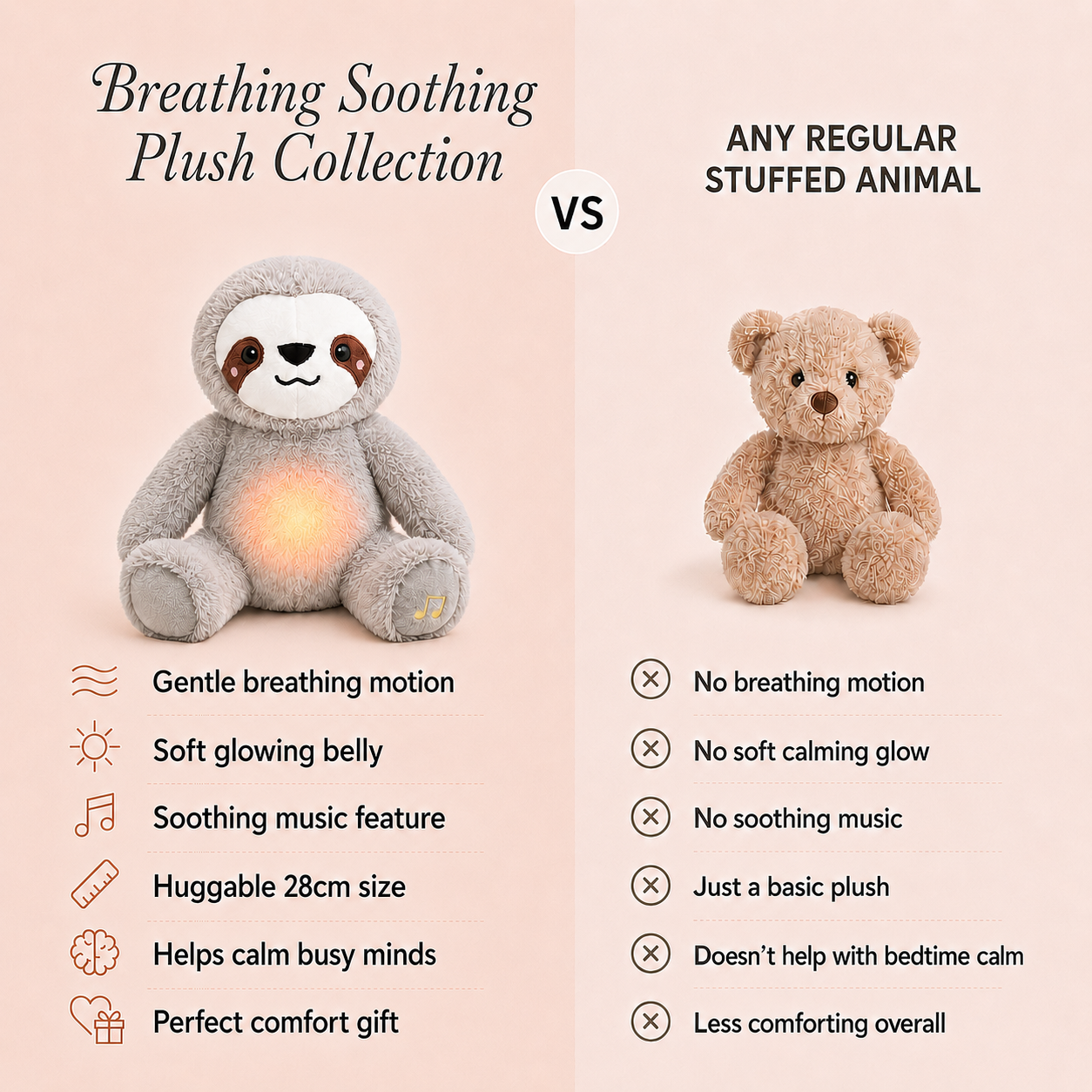 Breathing Soothing Plush Collection