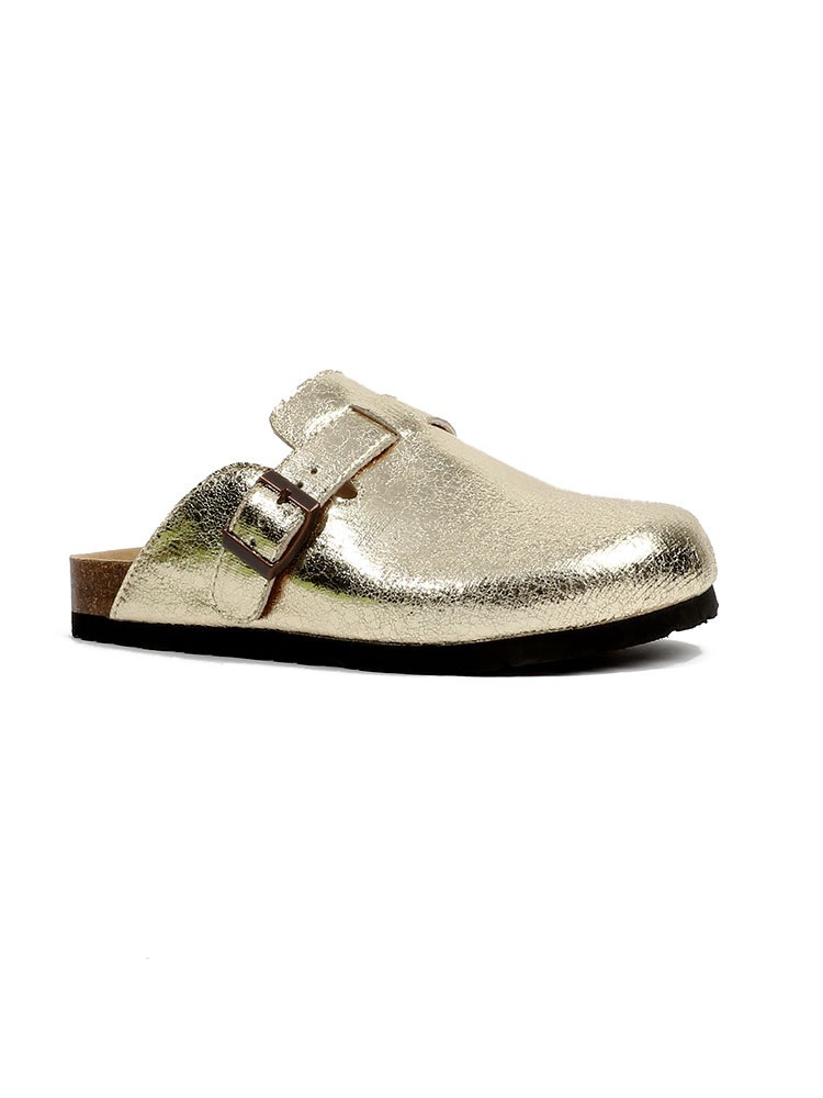 Leather French Retro Slippers