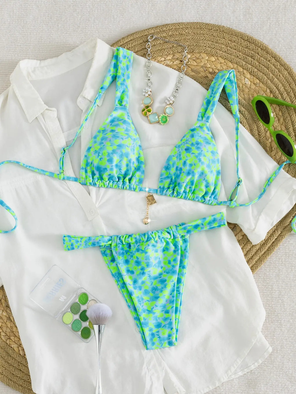 Summer  Print Bikini Set