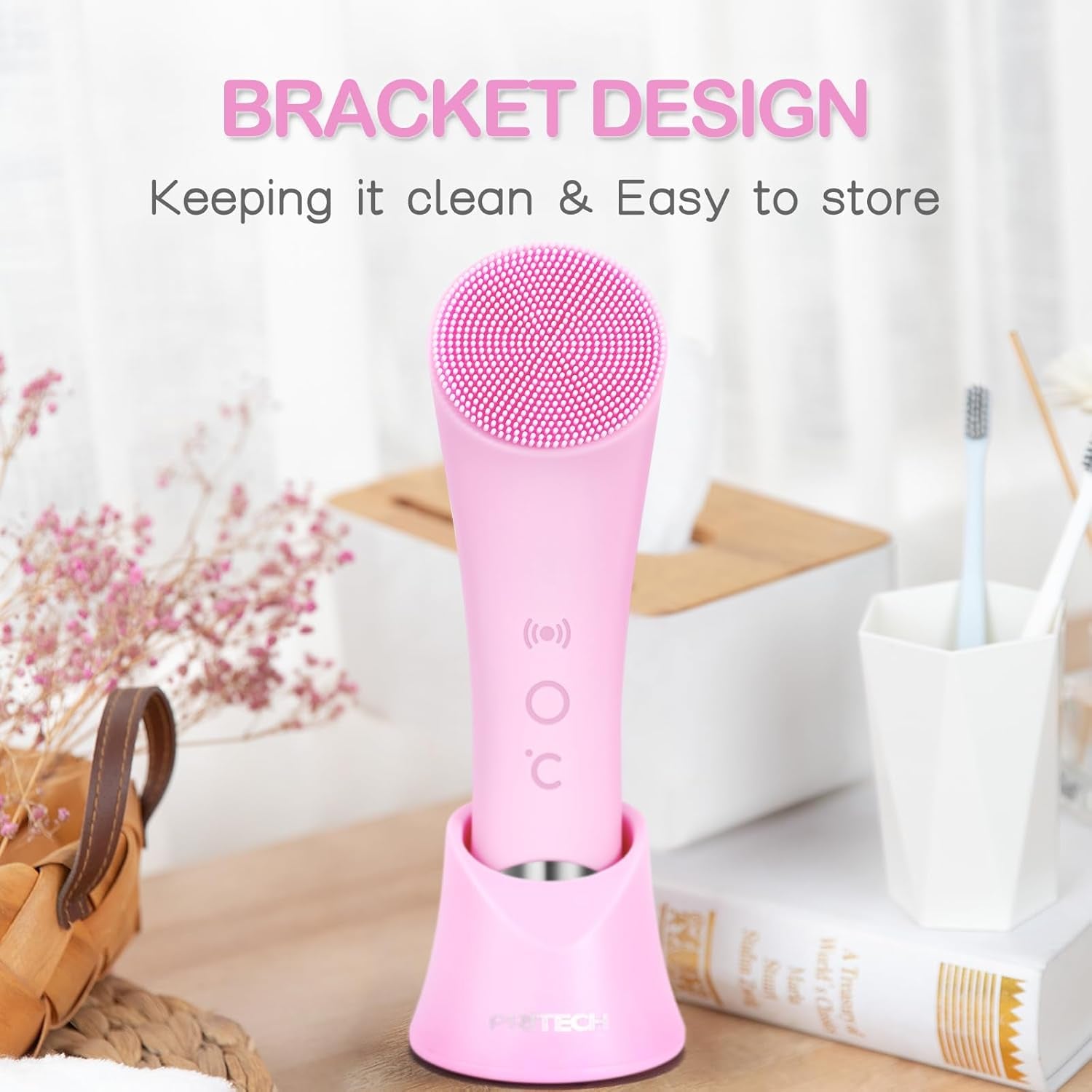 Rechargeable Silicone Facial Cleansing Brush