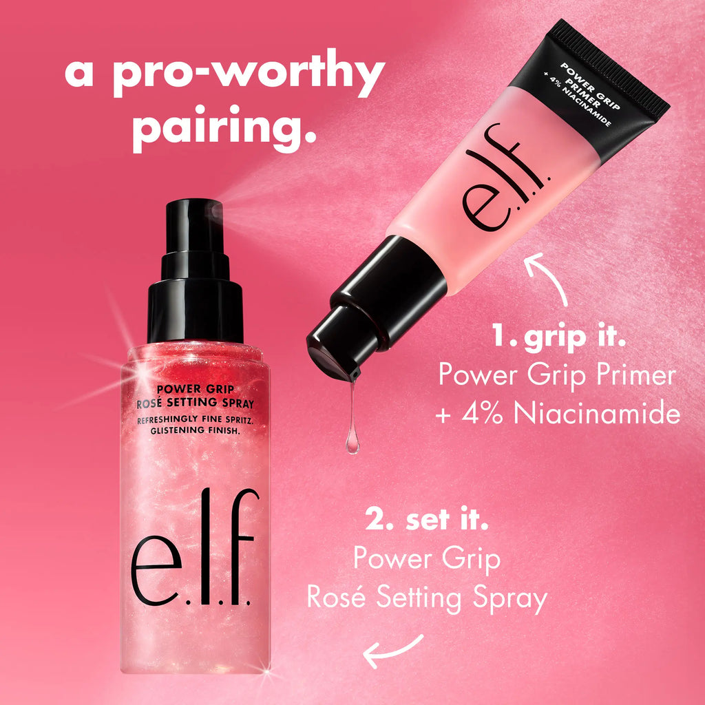 E.L.F. Power Grip Rosé Makeup Setting Spray