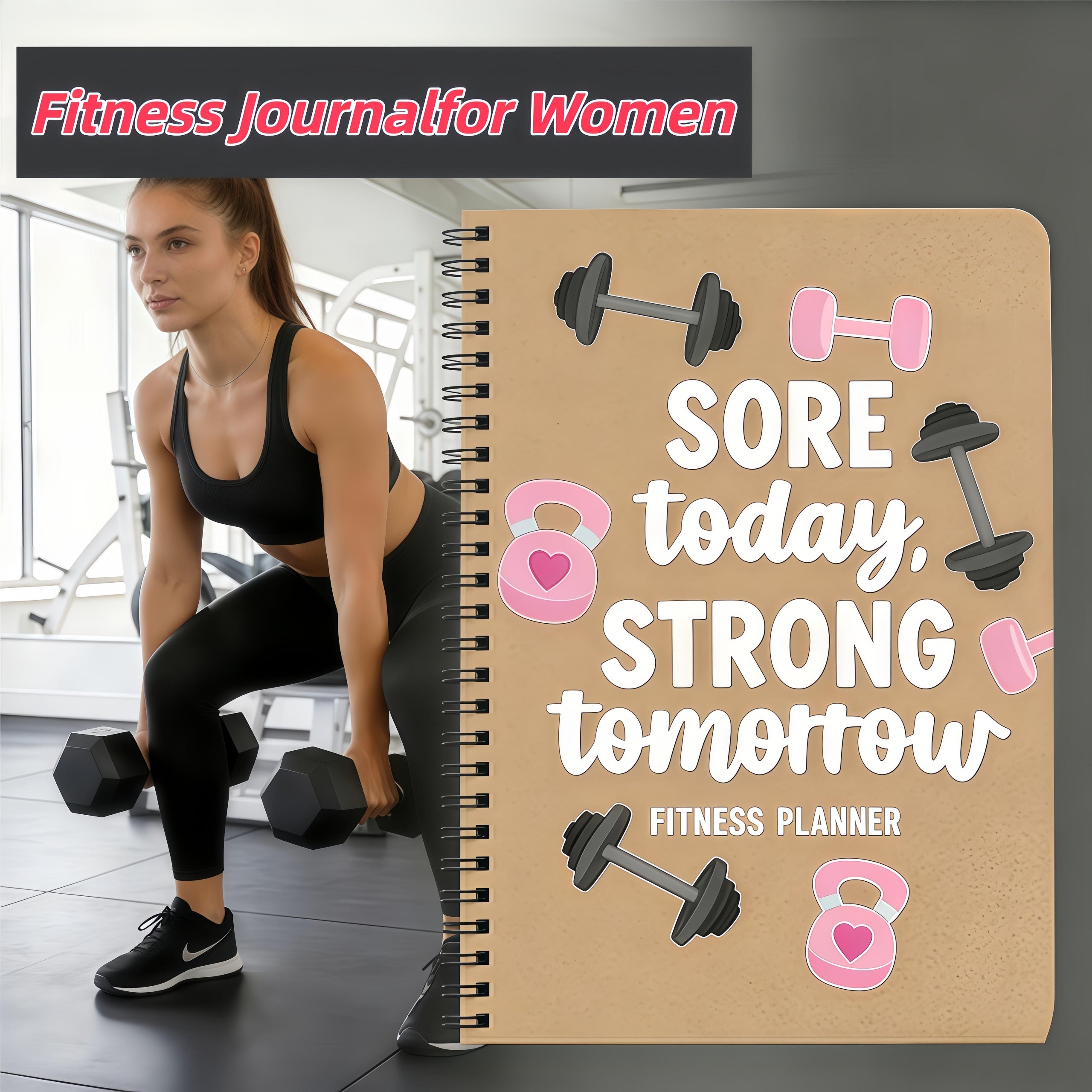 Fitness Planner & Workout Log Book